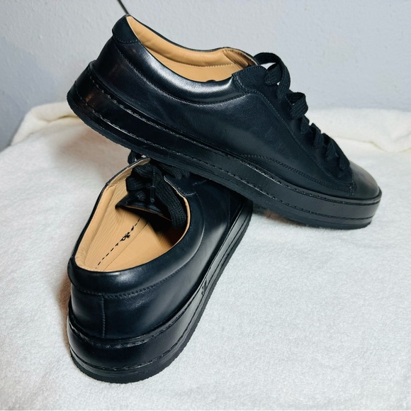 NEW John Varvatos Low Reed Sneakers , Size 9.5 BLACK - Picture 11 of 11